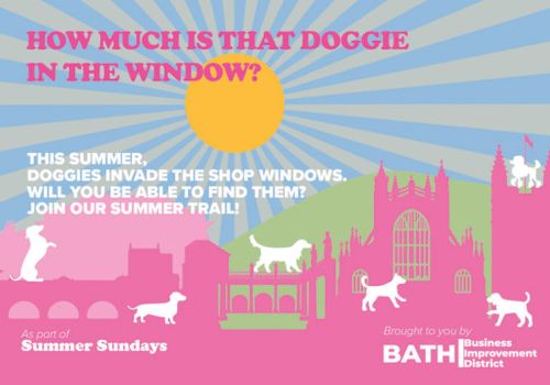 Advert for Summer Sundays in Bath 2023