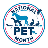 National Pet Month logo 