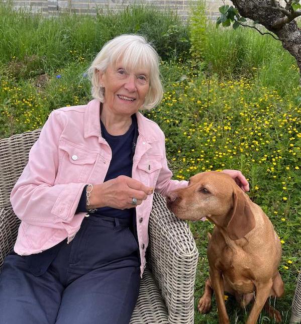 Shirley a dog walking volunteer at BCDH 