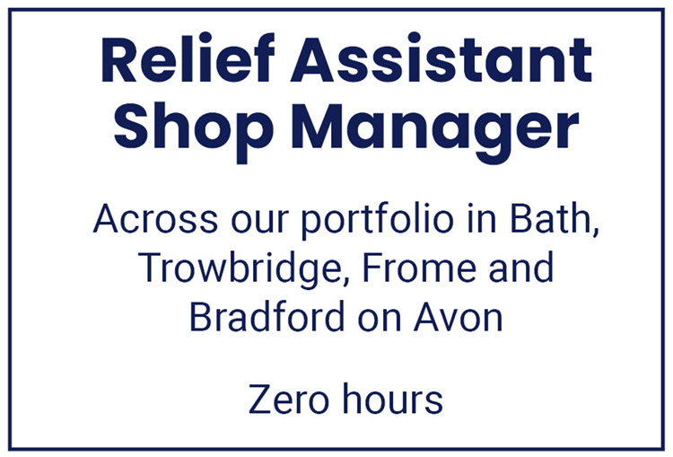Relief Assitant Shop Manager job advert