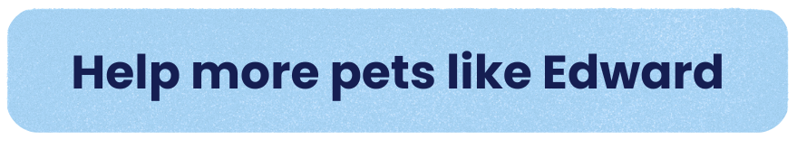 Help more pets like Edward
